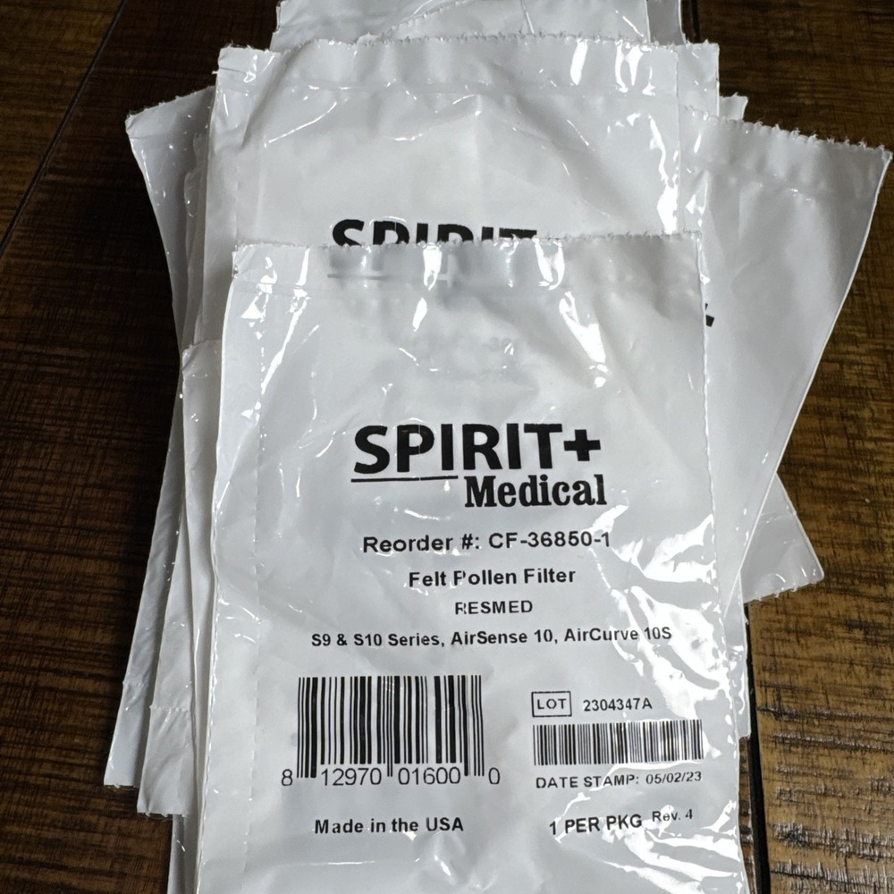 Lot of 24 ResMed S9/Air 10 Filter Std OEM 1 per Pack Number CF-36850-1NEW SEALED